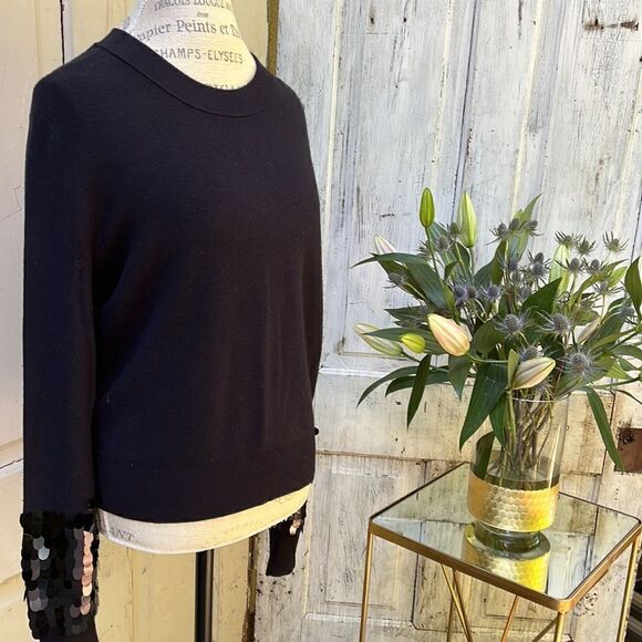 ZARA , KNIT LONG SLEEVED TOP Size M - Picture 6 of 6